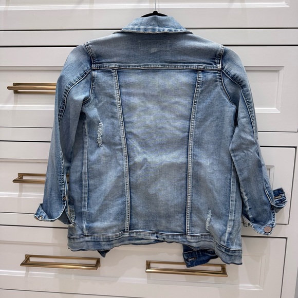 JouJou premium denim collection Jean jacket Girls Medium - Picture 6 of 6